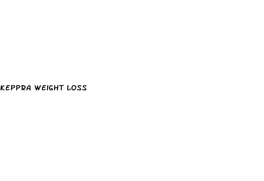 keppra weight loss
