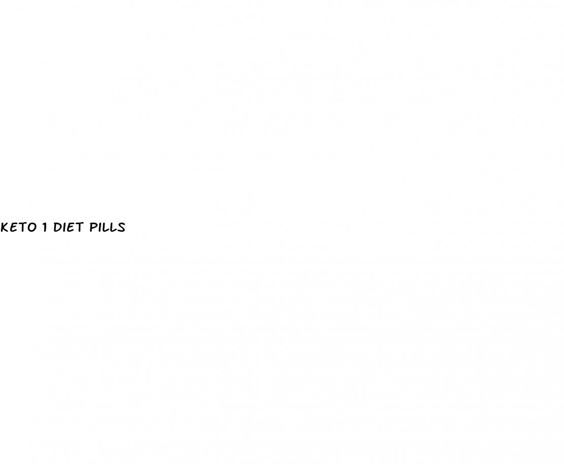 keto 1 diet pills
