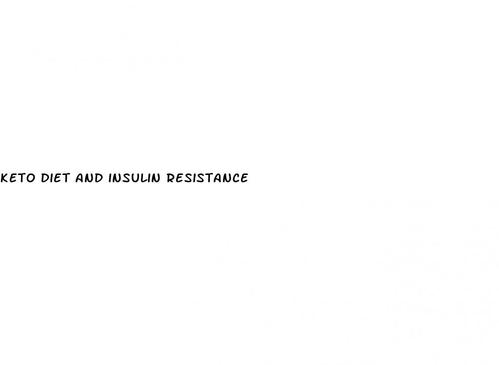 keto diet and insulin resistance
