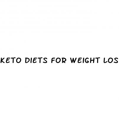 keto diets for weight loss