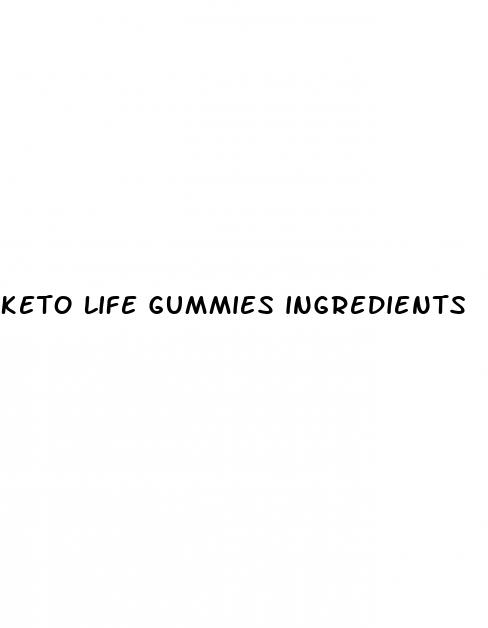 keto life gummies ingredients