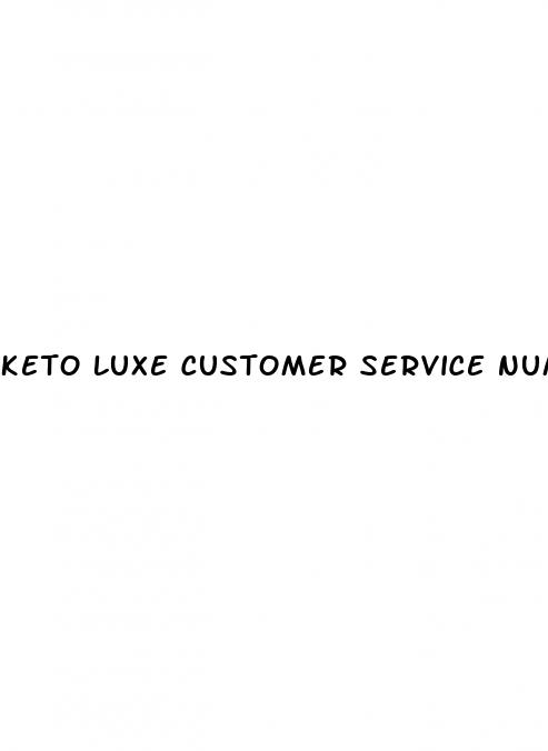 keto luxe customer service number