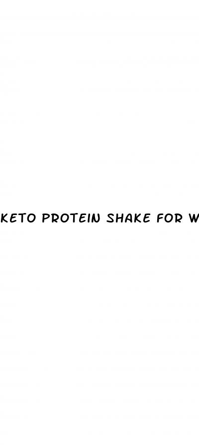keto protein shake for weight loss
