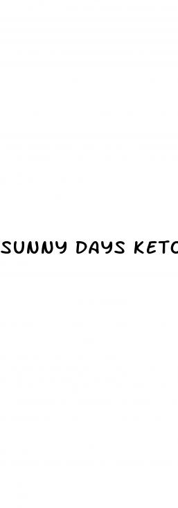 sunny days keto acv gummies review