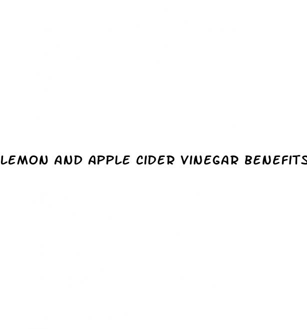 lemon and apple cider vinegar benefits