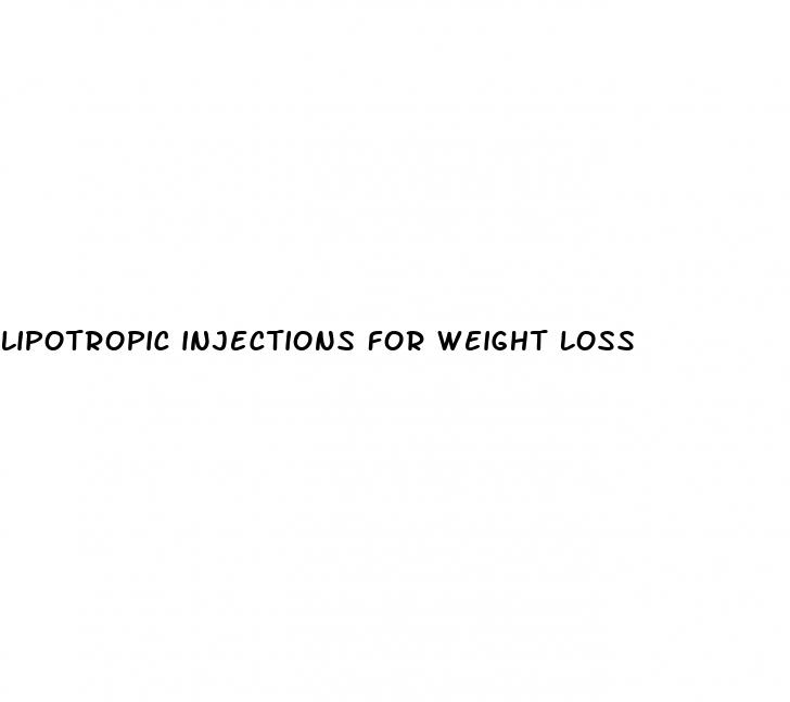 lipotropic injections for weight loss