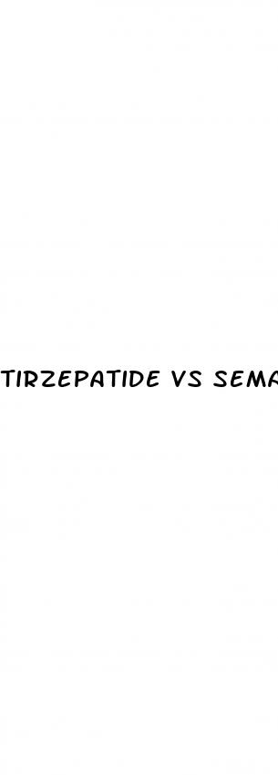 tirzepatide vs semaglutide weight loss