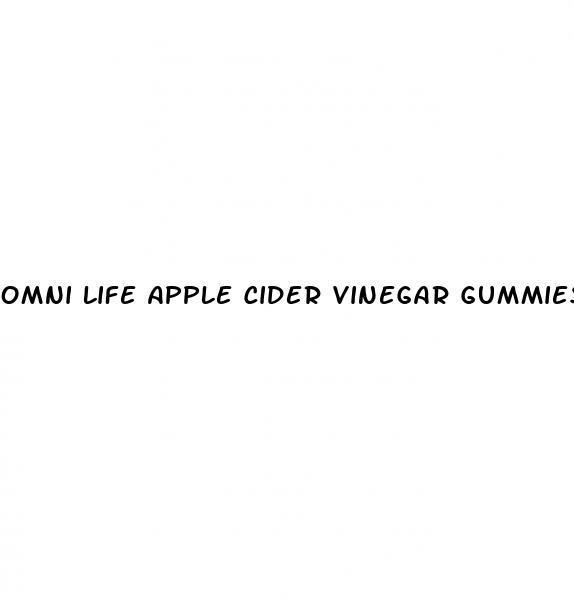 omni life apple cider vinegar gummies