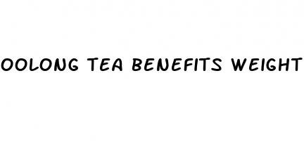 oolong tea benefits weight loss
