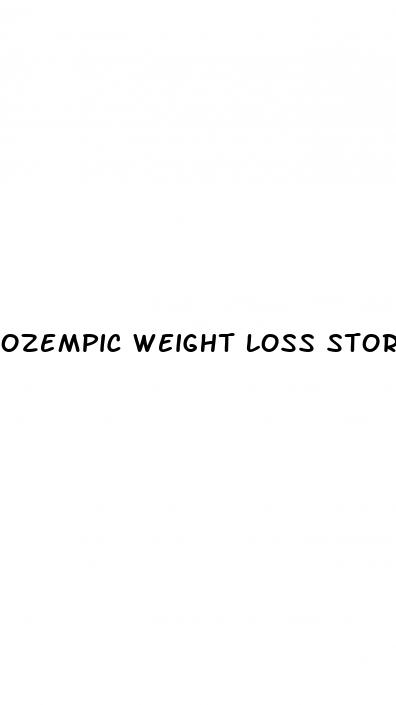 ozempic weight loss stories