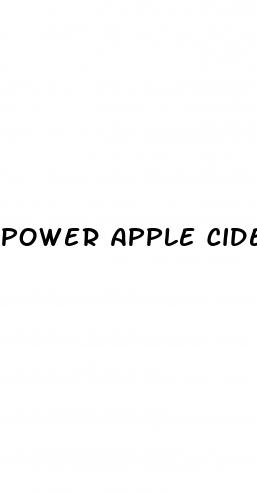 power apple cider vinegar gummies