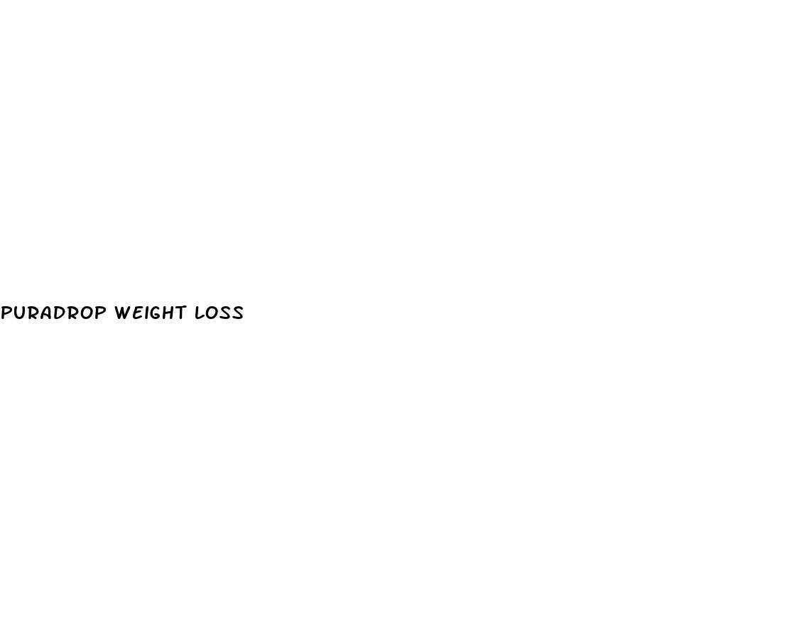 puradrop weight loss