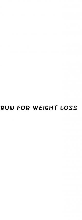 run for weight loss