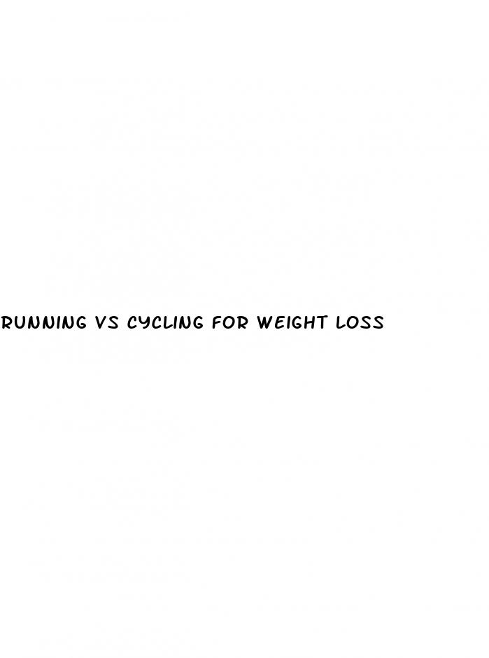 running vs cycling for weight loss