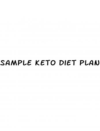 sample keto diet plan pdf