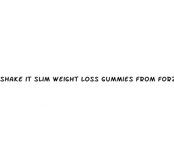 shake it slim weight loss gummies from forza supplements