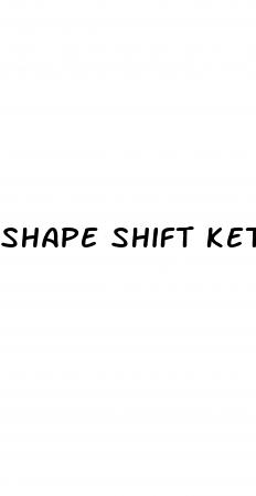 shape shift keto