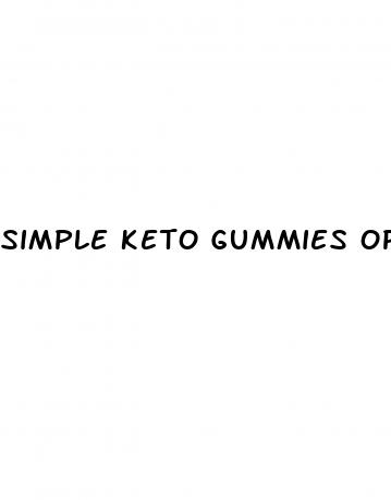 simple keto gummies oprah