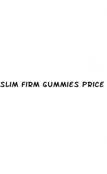 slim firm gummies price