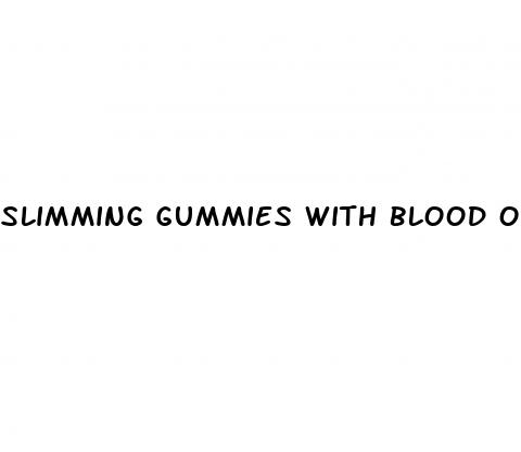 slimming gummies with blood orange