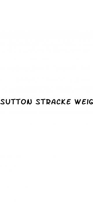 sutton stracke weight loss
