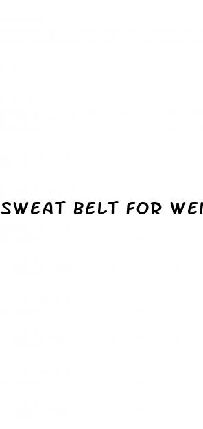 sweat belt for weight loss