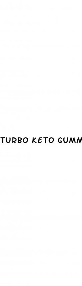 turbo keto gummies ingredients