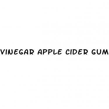 vinegar apple cider gummies