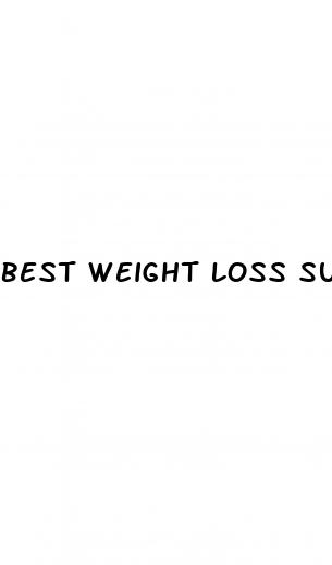 best weight loss supplements