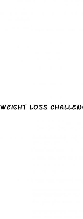 weight loss challenge