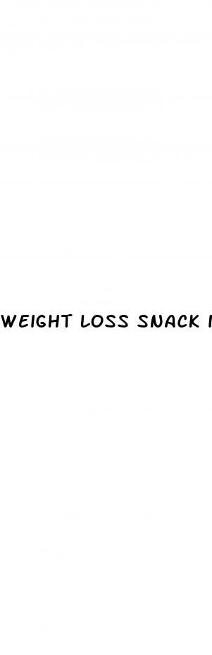 weight loss snack ideas