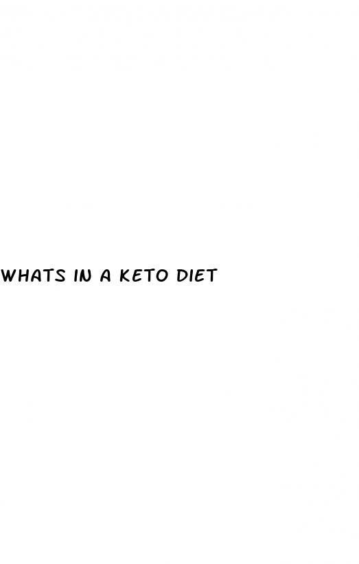 whats in a keto diet