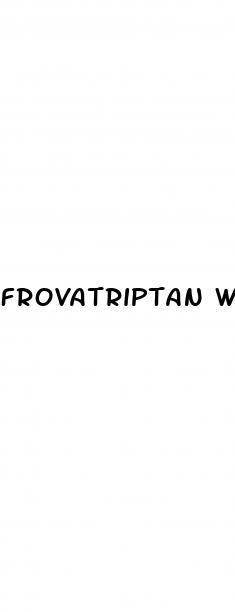 frovatriptan weight loss