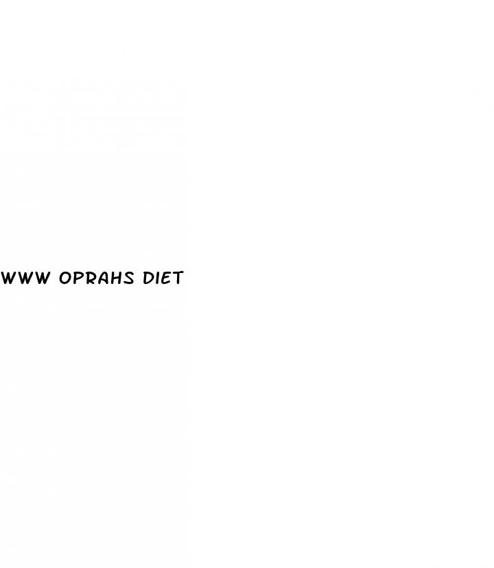 www oprahs diet