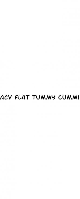 acv flat tummy gummies