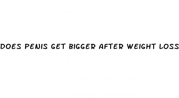 does penis get bigger after weight loss
