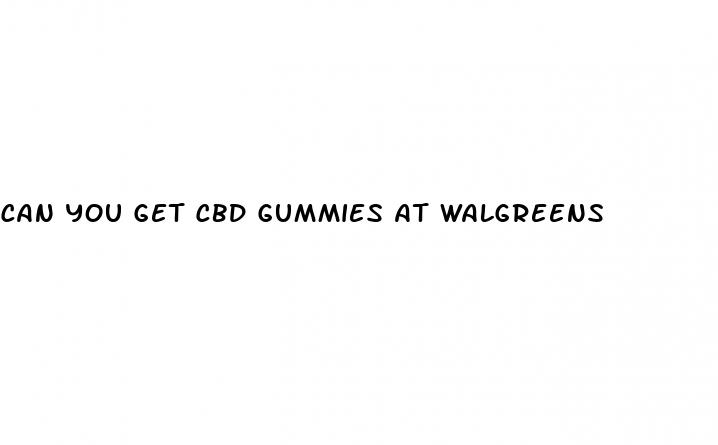 can you get cbd gummies at walgreens