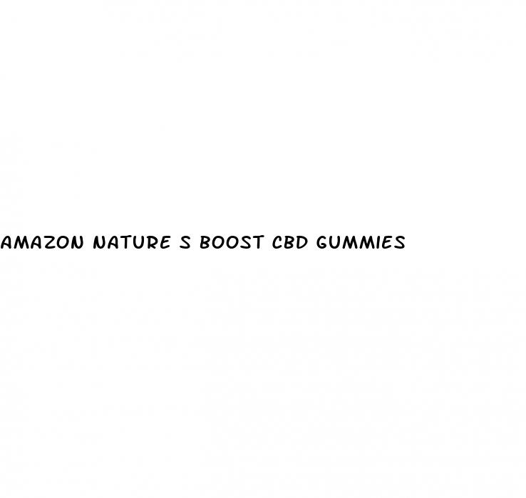 amazon nature s boost cbd gummies