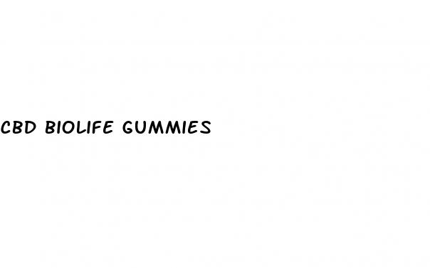cbd biolife gummies
