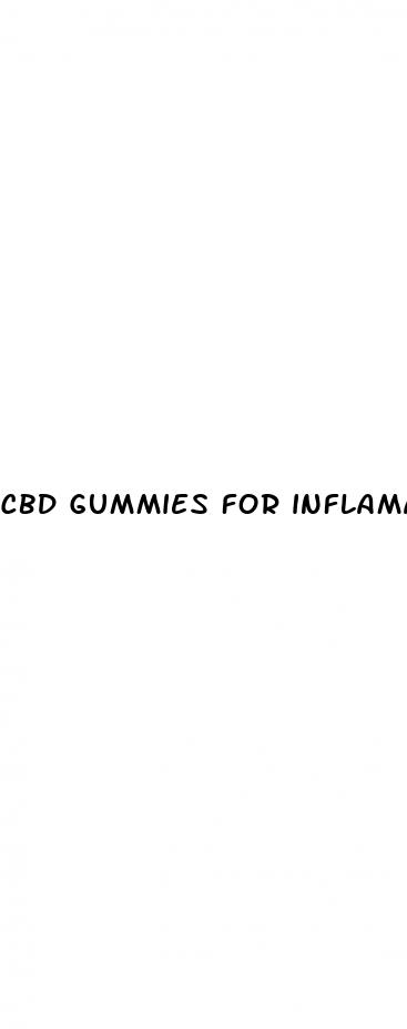 cbd gummies for inflamation