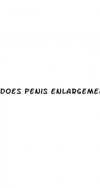 does penis enlargement pills work