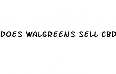 does walgreens sell cbd gummies