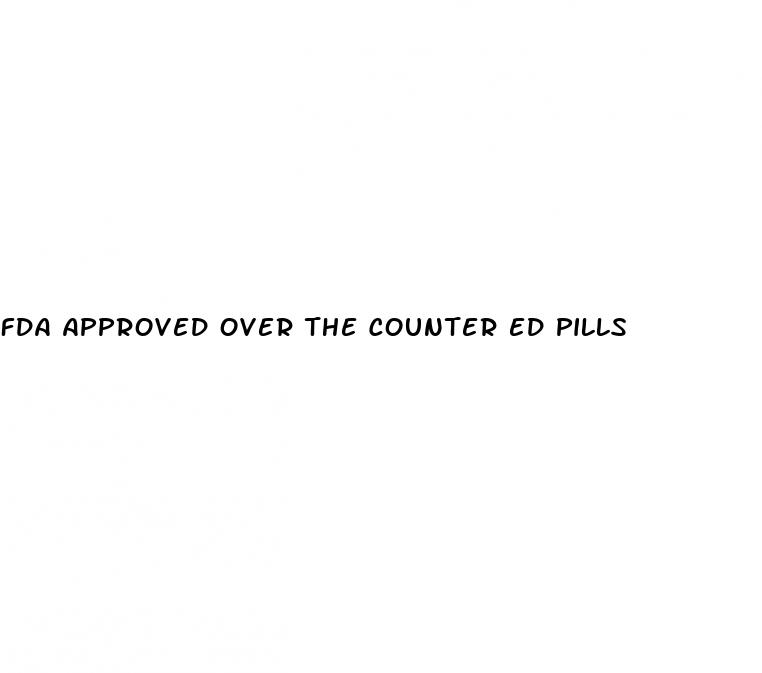 fda approved over the counter ed pills