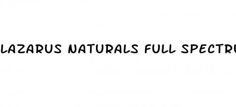 lazarus naturals full spectrum cbd gummies