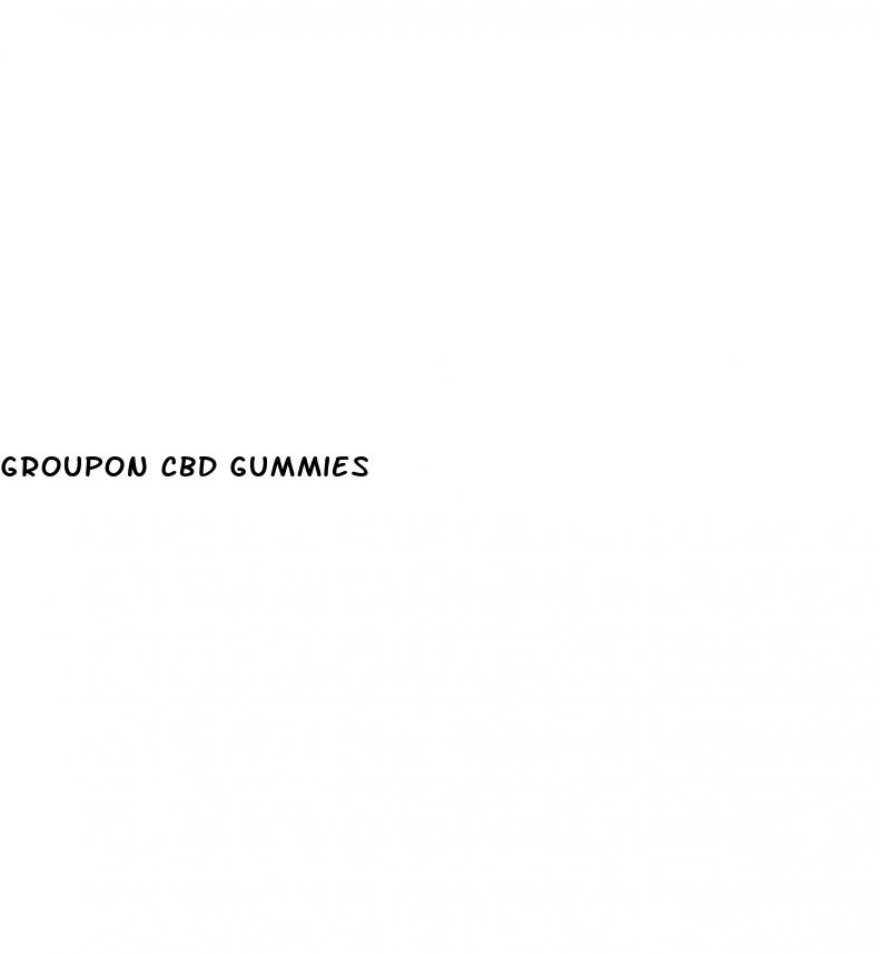 groupon cbd gummies