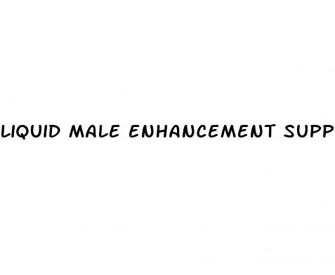 liquid male enhancement supplements