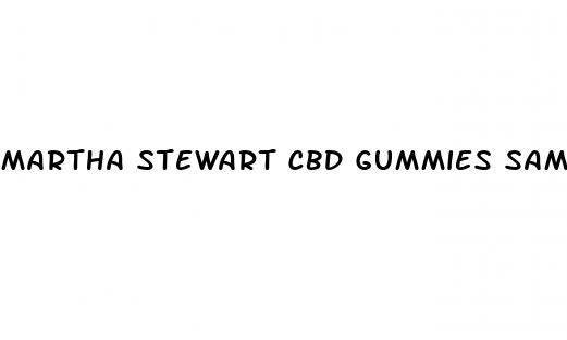 martha stewart cbd gummies sampler
