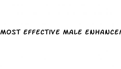 most effective male enhancement supplements