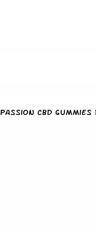passion cbd gummies review