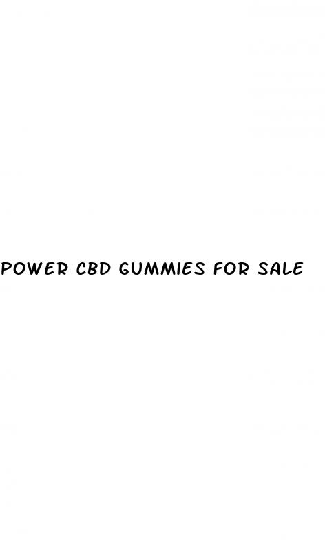 power cbd gummies for sale